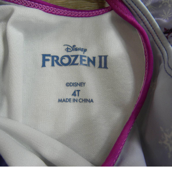 🍒 Disney Frozen size 4T and Circo cherry print size 2T bathing suit tops girls - Picture 4 of 6